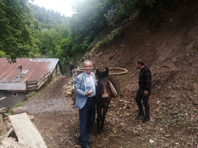 Türkiye’nin ’Eşekli Dostoyevski’si Karadeniz’de