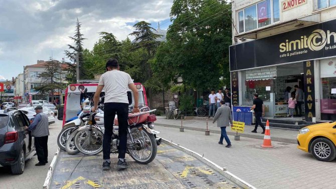 Polis Tescilsiz Motosikletleri Böyle Topladı