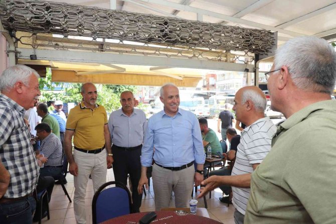 Başkan Gültak, İ̇hsaniye Mahallesinde Vatandaşın Sorun Ve Taleplerini Dinledi