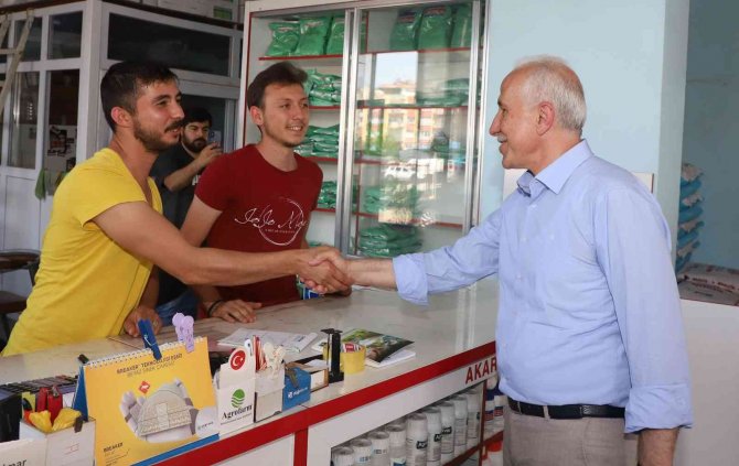 Başkan Gültak, İ̇hsaniye Mahallesinde Vatandaşın Sorun Ve Taleplerini Dinledi