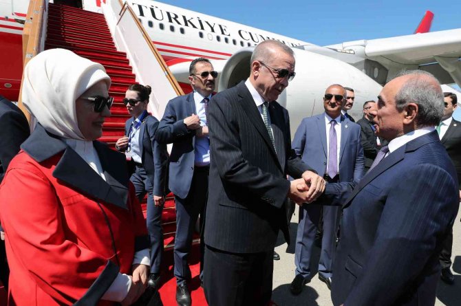 Cumhurbaşkanı Erdoğan, Azerbaycan’da