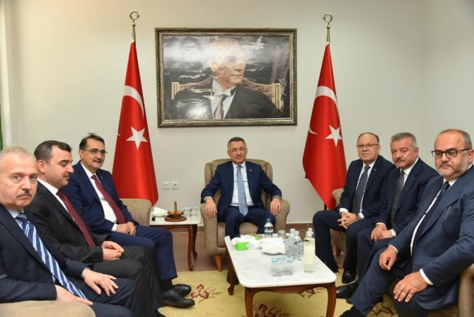 Cumhurbaşkanı Yardımcısı Fuat Oktay Zonguldak’ta