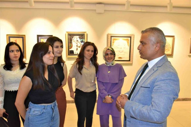 Öğrencilerden Kültür Sanat Sergisi