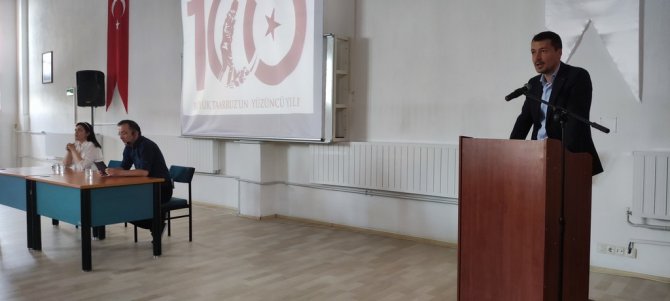 Hisarcık Myo’da “Büyük Zaferin 100. Yılında Milli Mücadele Dönemi” Konulu Konferans
