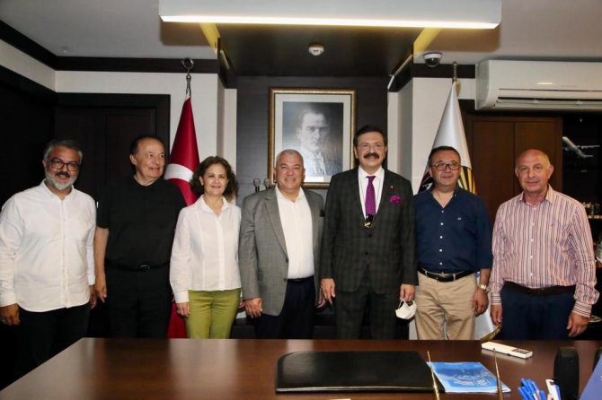 Altso Başkanı Şahin, Hisarcıklıoğlu’na ’Marka’ Şehir Çalışmalarını Anlattı