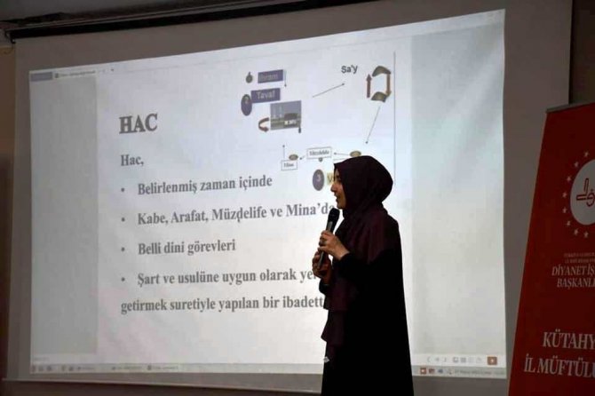 Kütahyalı Hacı Adaylarına Seminer