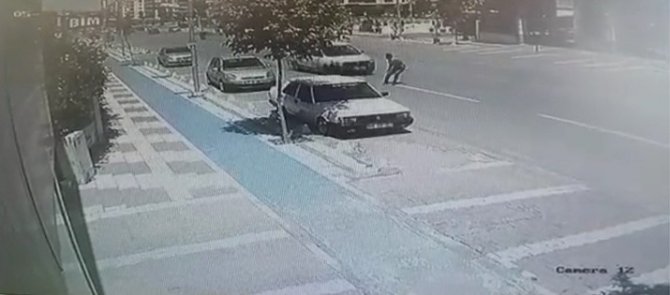 Malatya’da Feci Kazada İnanılmaz Kurtuluş