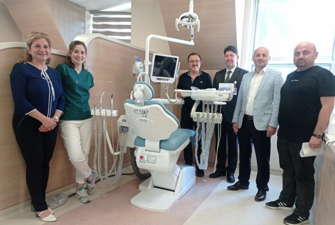 Salihli Ağız Ve Diş Sağlığı Merkezine Ekipman Desteği