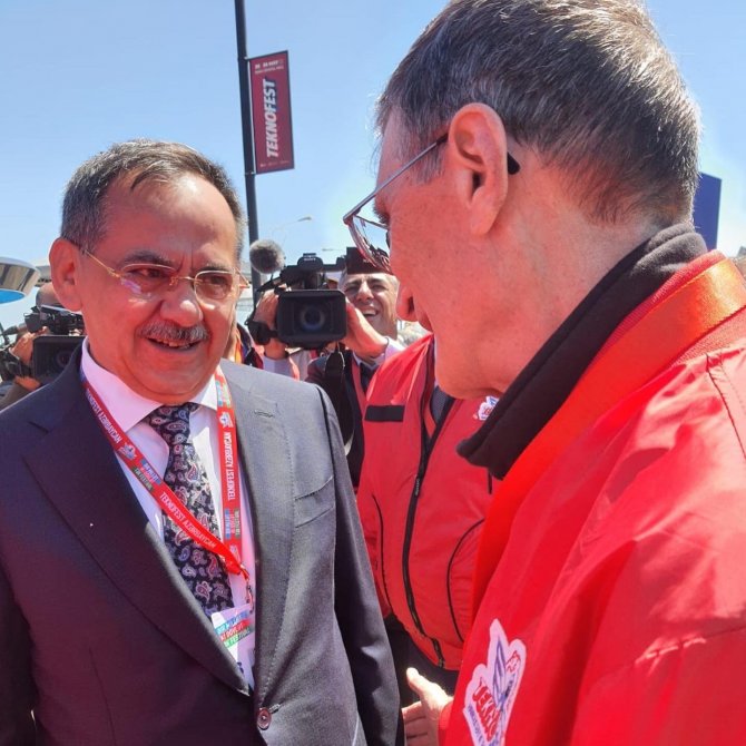 Başkan Demir’den Aziz Sancar’a Teknofest Daveti