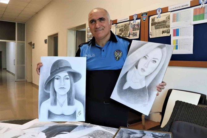 Ressam Polis, 20 Sergi Açtı