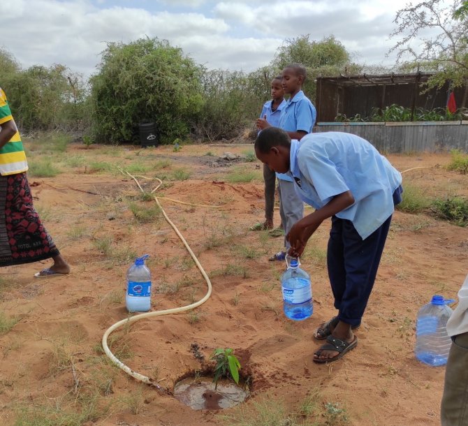 Lise Öğrencilerinden Kenya’ya Fidan Desteği