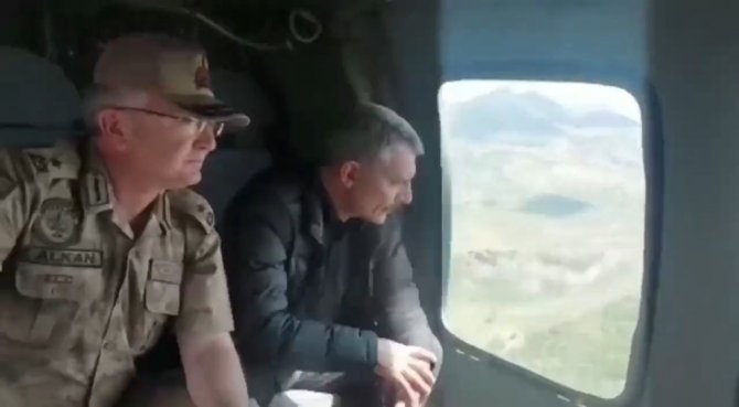 Tunceli Valisi Özkan, Eren Abluka-7 Operasyon Bölgelerini İnceledi