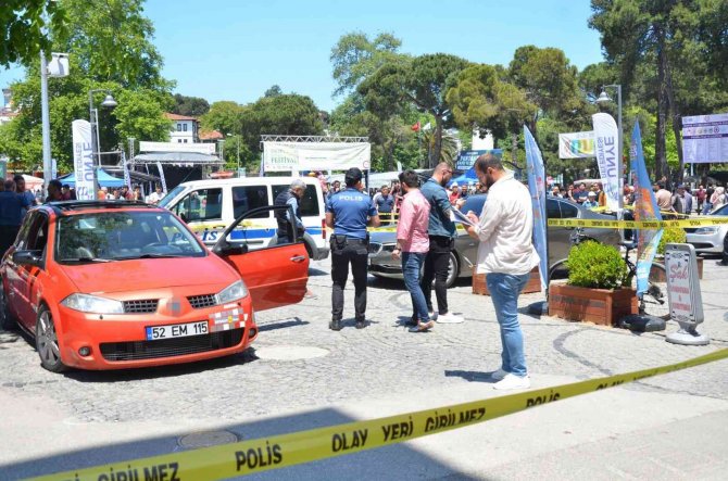 Ordu’da Silahlı Saldırı Kamerada: 1 Yaralı