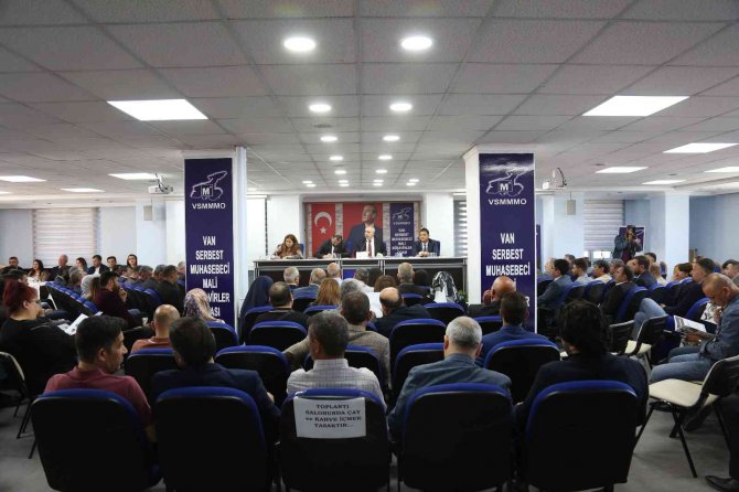 Van Smmmo’da Genel Kurul Heyecanı