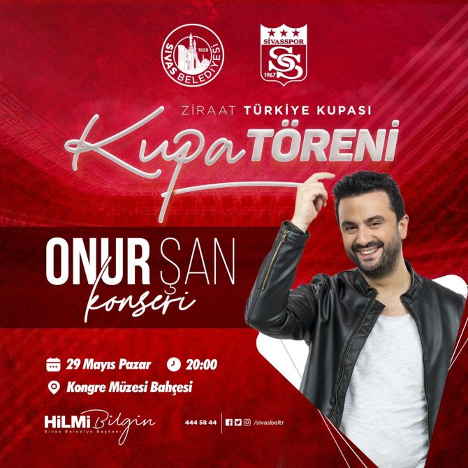 Sivasspor İçin Kupa Töreni Düzenlenecek
