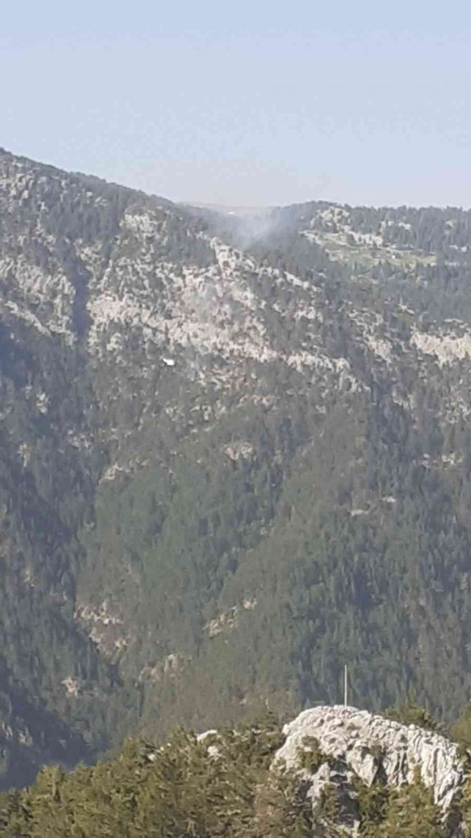 Alanya’da Orman Yangını