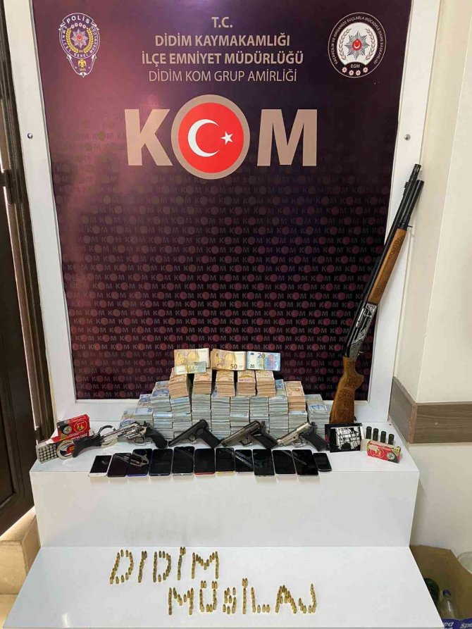 Didim’deki “Musilaj” Operasyonunda 5 Tutuklama