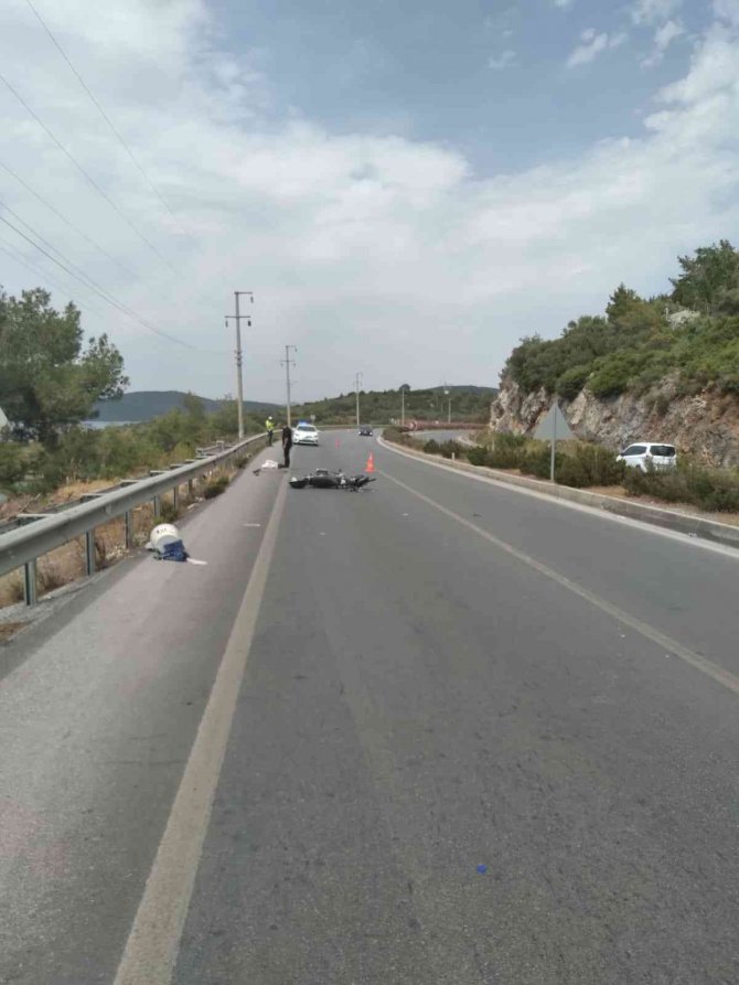 Bodrumda Trafik Kazası: 1 Yaralı