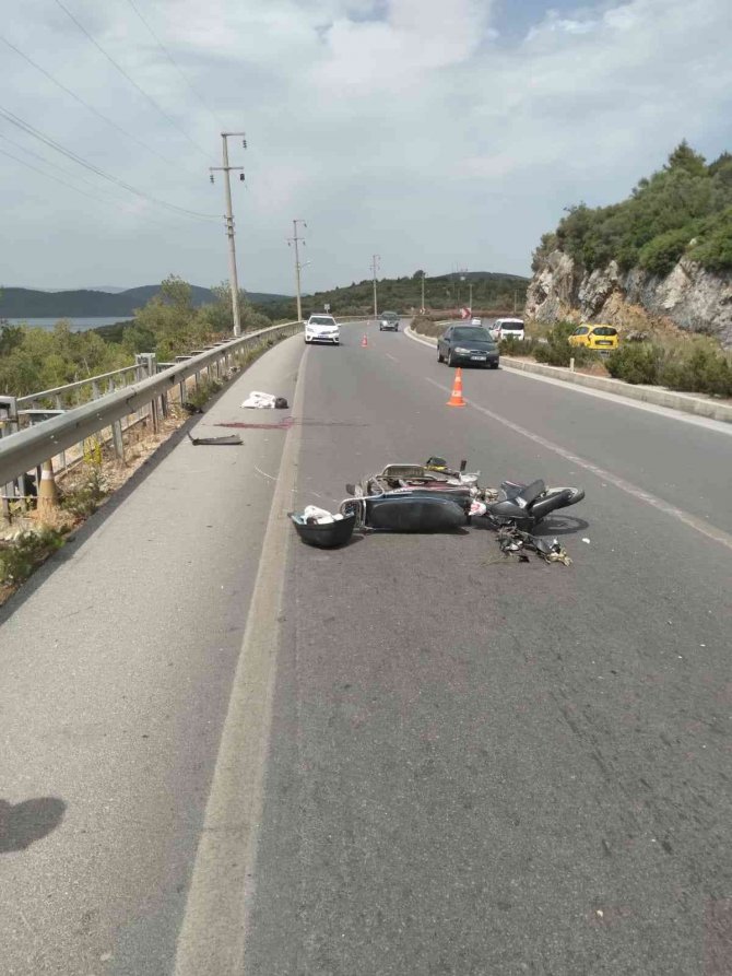 Bodrumda Trafik Kazası: 1 Yaralı