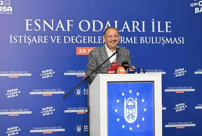 Esnafa Yerelde Ve Genelde Tam Destek Sözü