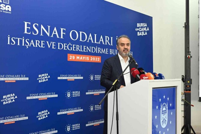 Esnafa Yerelde Ve Genelde Tam Destek Sözü