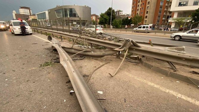 Çekmeköy Şile Otoyolunda Kaza: 1’i Ağır 3 Yaralı