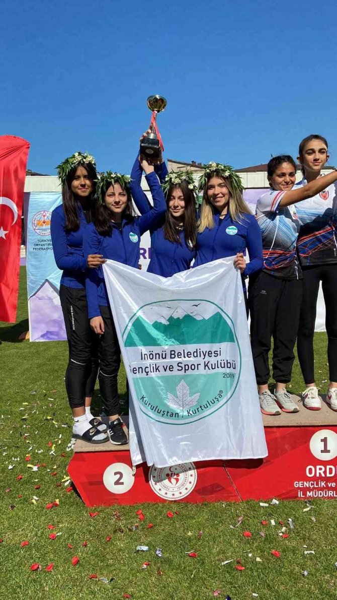 İ̇nönü Belediyesi Oryantiring Takımı, Türkiye Şampiyonu Oldu