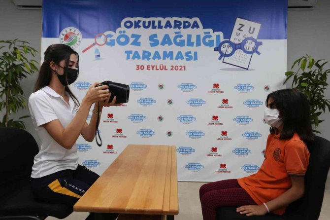 Kepez’den 15 Bin Öğrenciye Göz Taraması