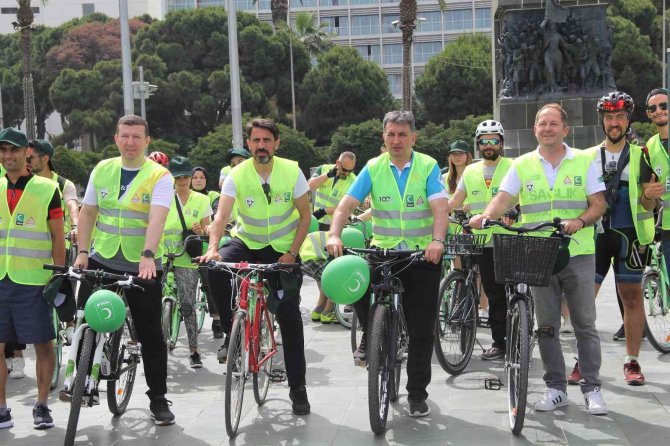 Bağımlılığa Karşı Pedal Çevirdiler