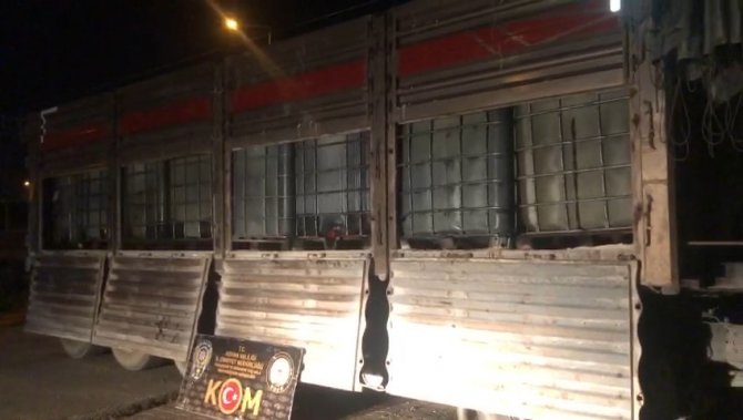 Adana’da 56 Bin 100 Litre Kaçak Akaryakıt Ele Geçirildi