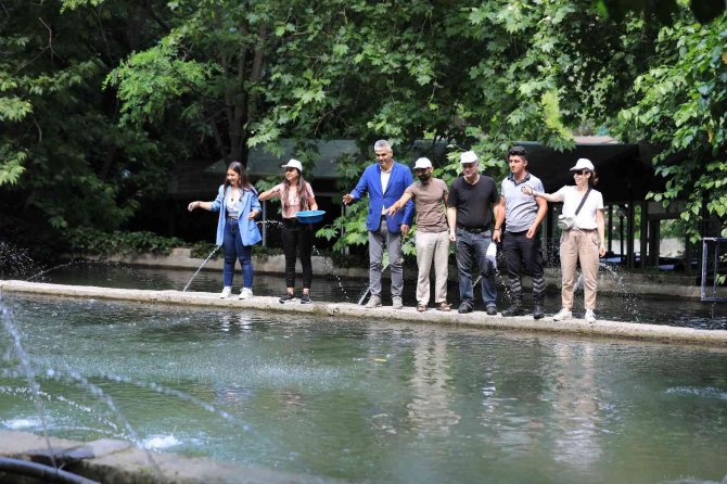 Alabalık Yetiştiriciliğini A’dan Z’ye Öğrendiler