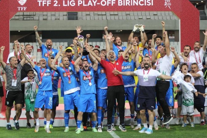 Bodrumspor 1.lige Yükseldi