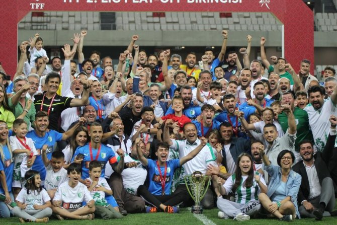 Bodrumspor 1.lige Yükseldi