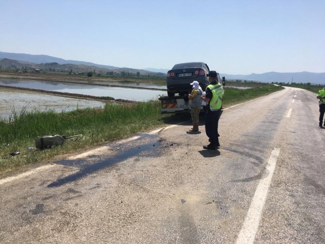 Otomobiller Çarpıştı: 1’i Ağır 5 Yaralı