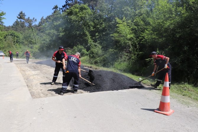 Düzce Belediyesi Asfalt Çalışması Başladı