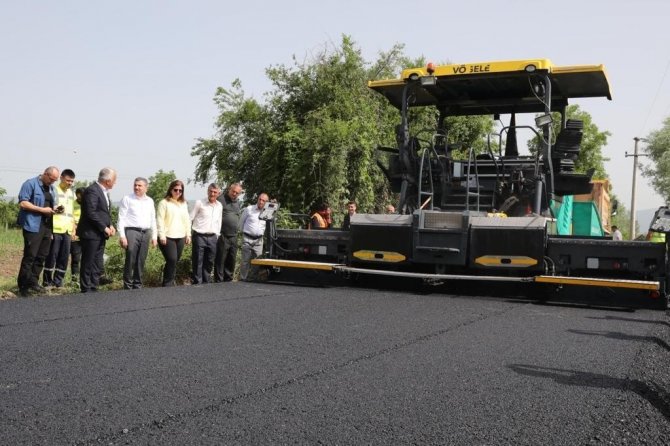 Düzce Özel İ̇daresi Asfalt Sezonuna Başladı