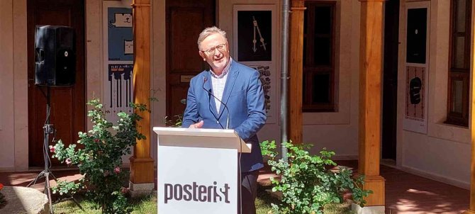 Ayasofya Medresesi’nde "Posterist" Poster Sergisi Açıldı