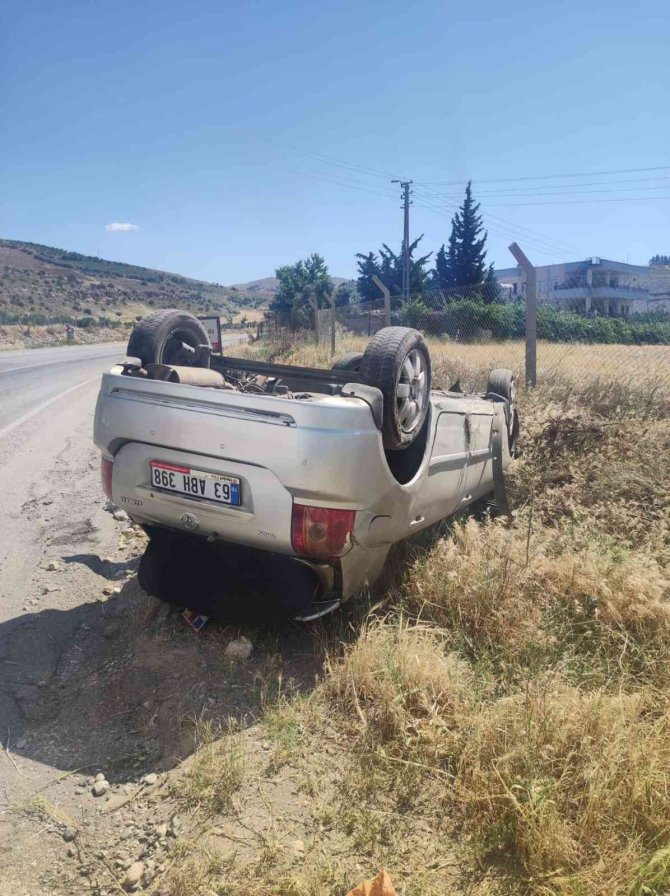 Kahta Çayı’nda Kaza: 1 Yaralı