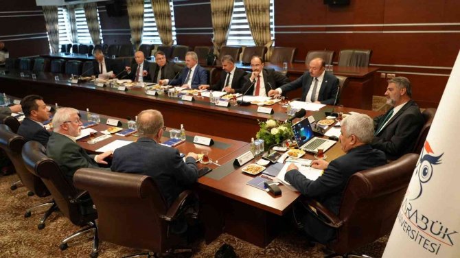 Batı Karadeniz Üniversiteler Birliği Toplantısı Kbü’de Yapıldı