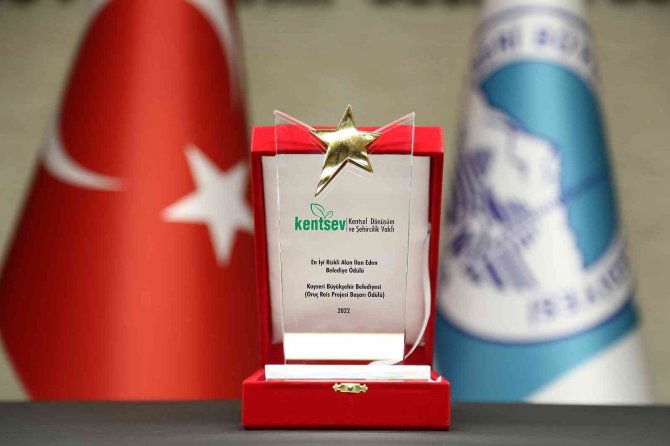 Büyükşehir’in ‘Oruç Reis Projesi’ Ödül Getirdi