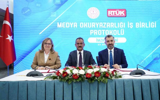 Meb İle Rtük Arasında "Medya Okuryazarlığı İ̇ş Birliği Protokolü" İmzalandı