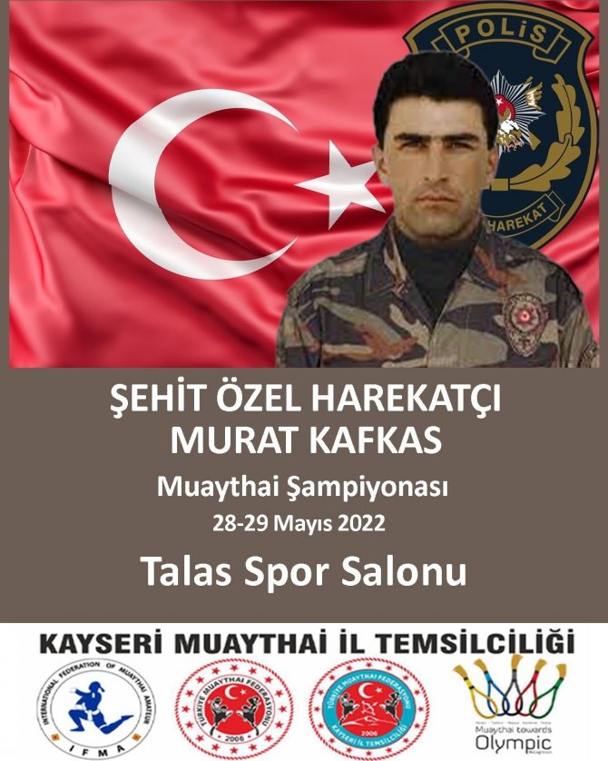 Şehit Özel Harekatçı Murat Kafkas Muaythai Şampiyonası Sona Erdi
