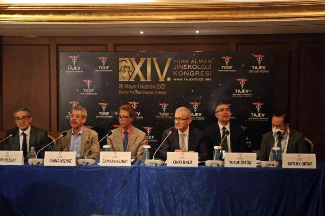 Antalya’da 14. Türk-alman Jinekoloji Kongresi Düzenlendi