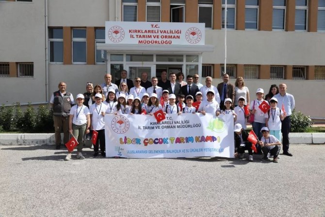 “Lider Çocuk Tarım Kampı” Yapıldı