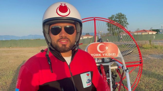 Fatsa’da Paramotor Sporu İlgi Odağı Oldu