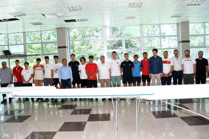 Kürek Milli Takımı Adıyaman’da Kamp Yapıyor