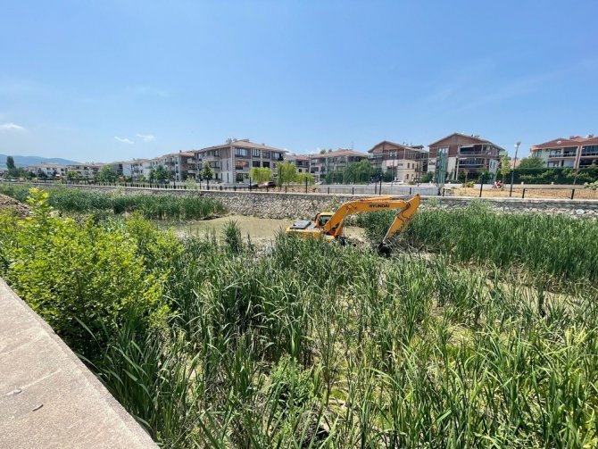 Yalova Belediyesi’nden Safran Deresi’nde Temizlik Çalışması