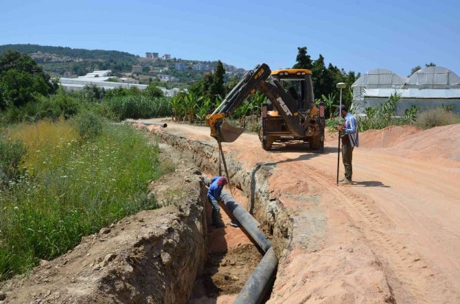 Büyükşehir’den Alanya’ya 34 Milyonluk Alt Yapı Çalışması