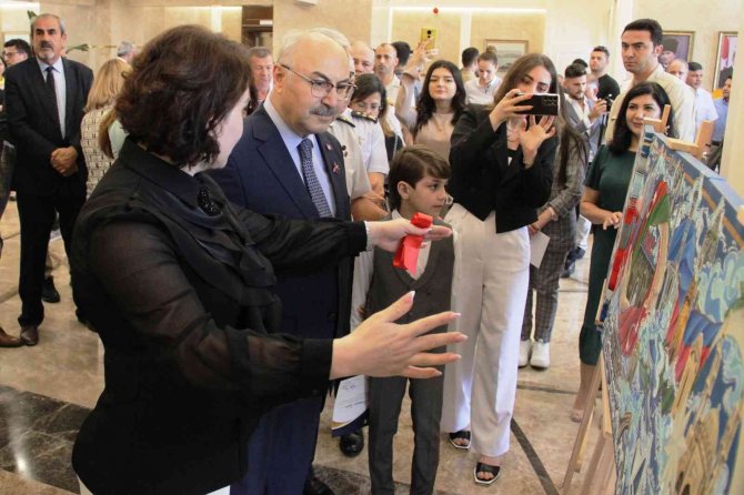 İ̇zmir’de Türkiye İle Azerbaycan Resim Sergisi