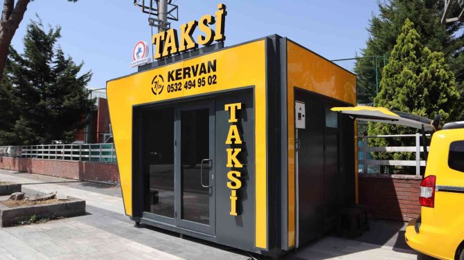 Düzce’de Taksi Durakları Yenileniyor